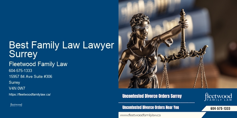 Best Family Law Lawyer Surrey Guardianship Legal Representation