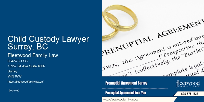 Child Custody Lawyer Surrey, BC Divorce Law Experts
