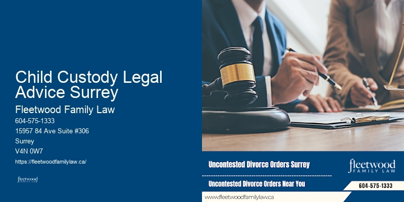 Child Custody Legal Advice Surrey Custody Disputes Lawyer