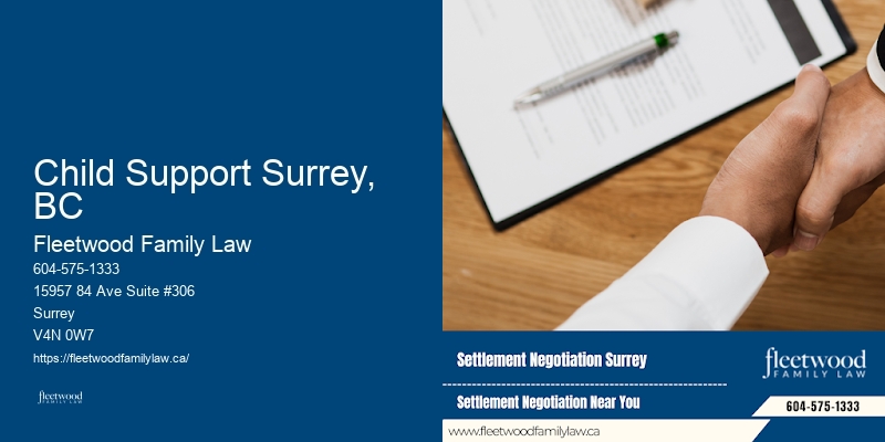 Divorce Lawyers Near Me Child Support Surrey, BC BC