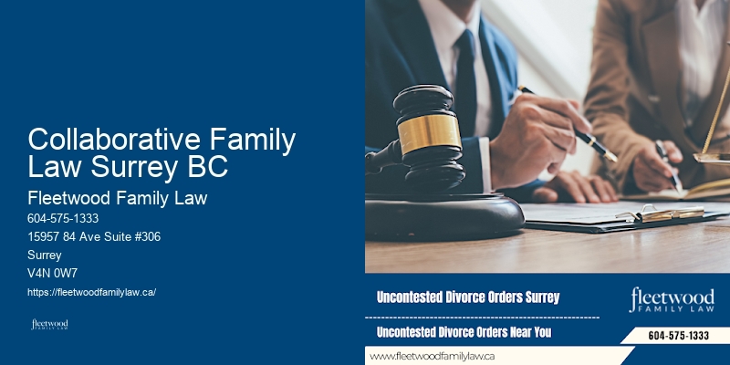 Collaborative Family Law Surrey BC Family Law Property Division