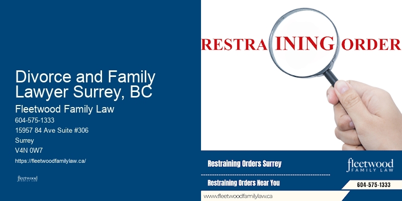 Divorce and Family Lawyer Surrey, BC Spousal Maintenance Attorney