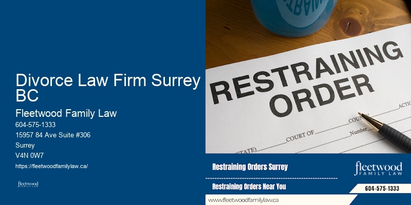 Divorce Law Firm Surrey BC Family Lawyer Services