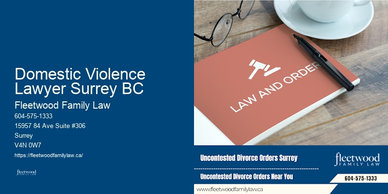 Divorce Settlement Attorney Domestic Violence Lawyer Surrey BC, BC