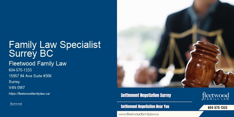 Best Child Custody Lawyer in Family Law Specialist Surrey BC