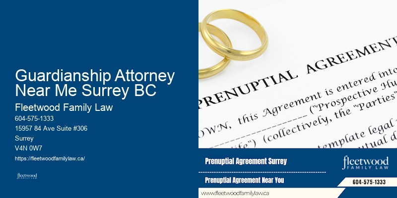 Affordable Divorce Lawyer Guardianship Attorney Near Me Surrey BC