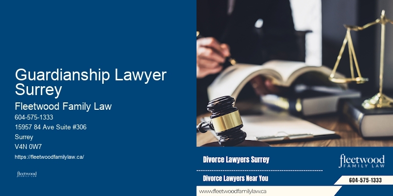 Divorce Law Firm Guardianship Lawyer Surrey BC