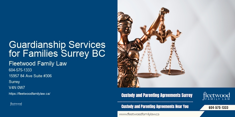 Guardianship Services for Families Surrey BC BC Family Law And Divorce