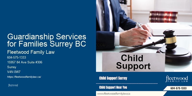 Guardianship Services for Families Surrey BC Child Custody Mediation