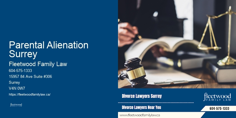 Family Lawyer Free Consultation Parental Alienation Surrey, BC