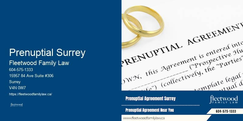 Prenuptial Surrey Family Law Mediation Attorney