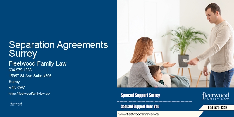 Separation Agreements Surrey BC Family Law and Trusts