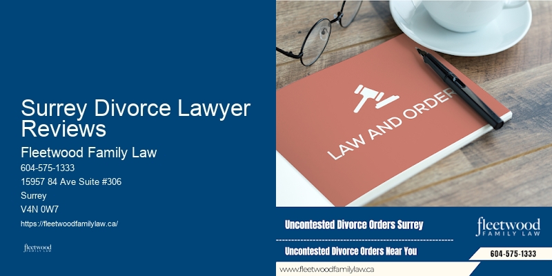 Divorce Court Lawyer Surrey Divorce Lawyer Reviews BC
