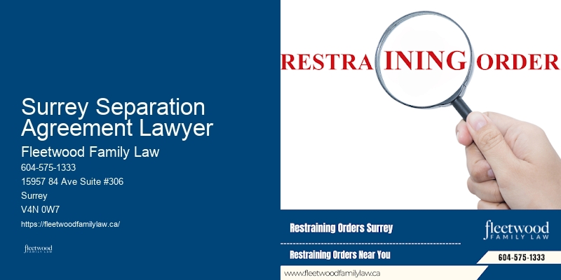 Best Divorce Lawyer in Surrey Separation Agreement Lawyer