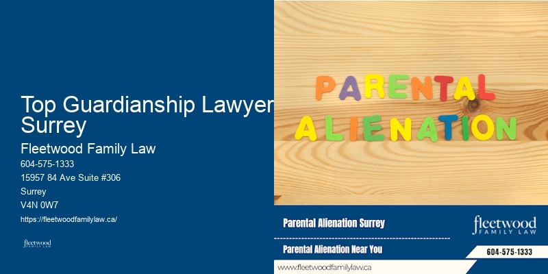 Top Guardianship Lawyer Surrey BC Family Law Consultations