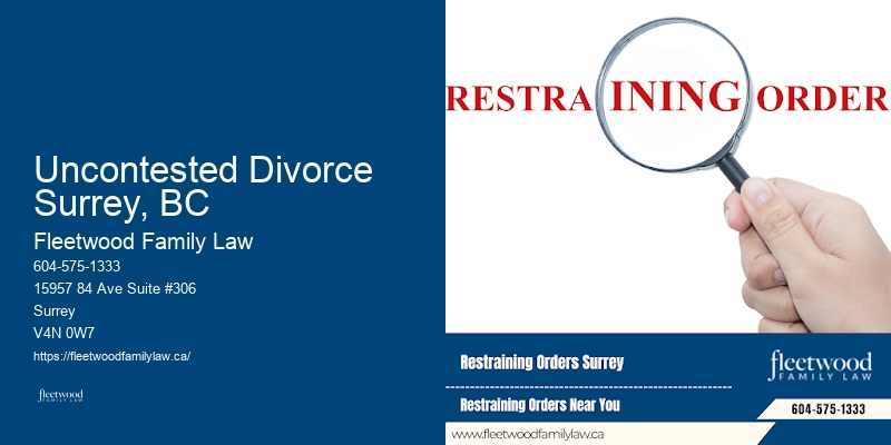 Child Support Lawyer Uncontested Divorce Surrey, BC, BC