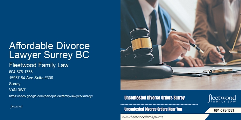 Affordable Divorce Lawyer Surrey BC Divorce Mediation Consultation