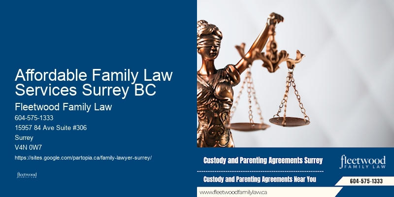 Child Support Affordable Family Law Services Surrey BC BC