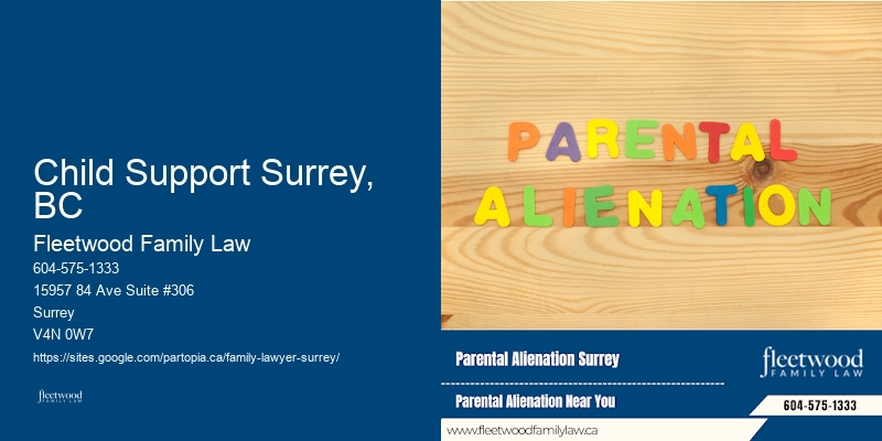 Divorce Settlements Child Support Surrey, BC BC