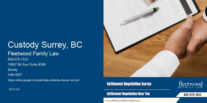 Custody Surrey, BC BC Divorce and Family Law