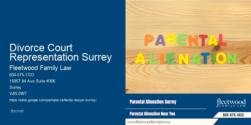Divorce Court Representation Surrey Spousal Support Attorney