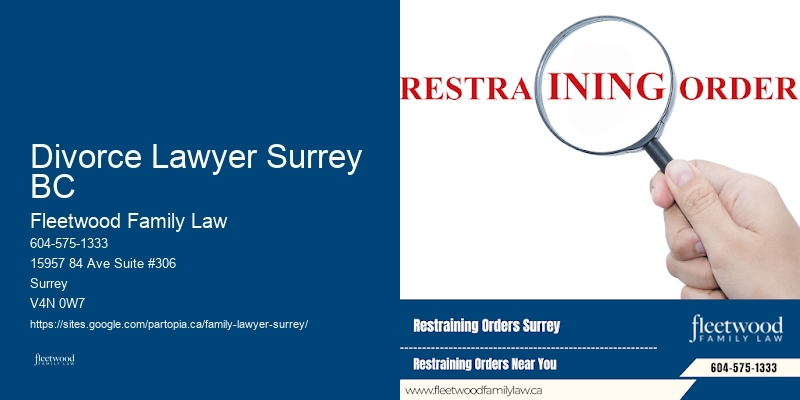 Divorce Lawyer Surrey BC BC Custody Modification Lawyer