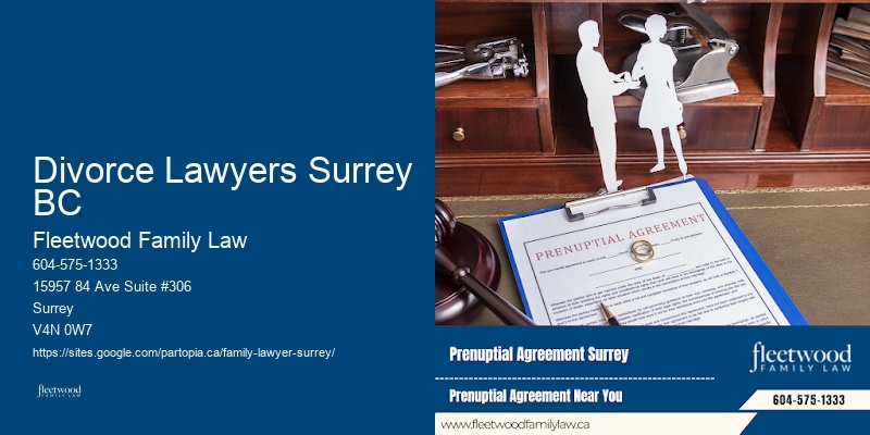 Divorce Lawyers Surrey BC BC Family Law Advice