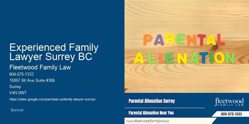 Separation Agreements Experienced Family Lawyer Surrey BC