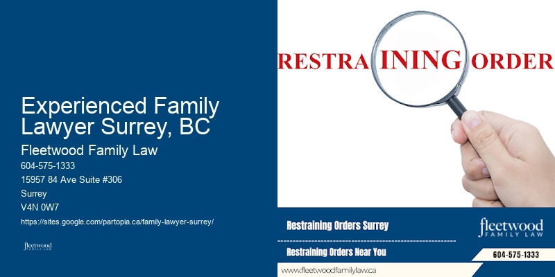Experienced Family Lawyer Surrey, BC Separation Agreement Lawyer