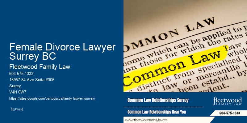 Female Divorce Lawyer Surrey BC Family Law Firm with Child Custody Expertise