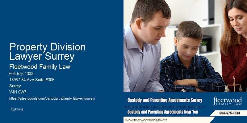 Family Law Advice Property Division Lawyer Surrey BC