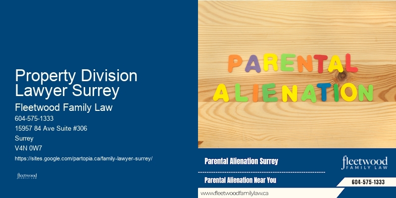 Family Law Consultation Property Division Lawyer Surrey