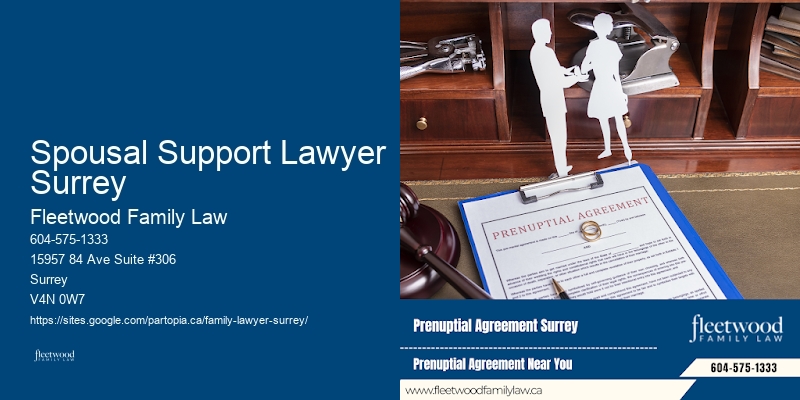 Top-Rated Divorce Lawyer Spousal Support Lawyer Surrey