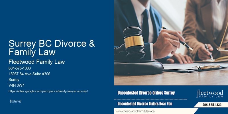 Custody Surrey BC Divorce & Family Law, BC