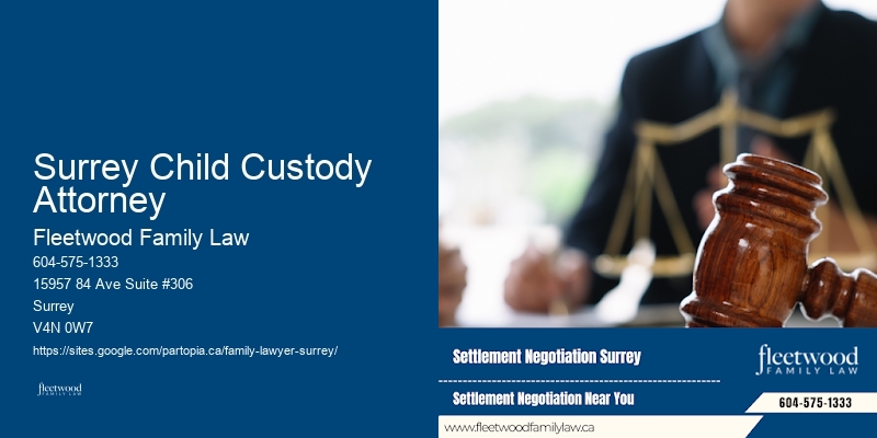 Surrey Child Custody Attorney Child Custody Attorney