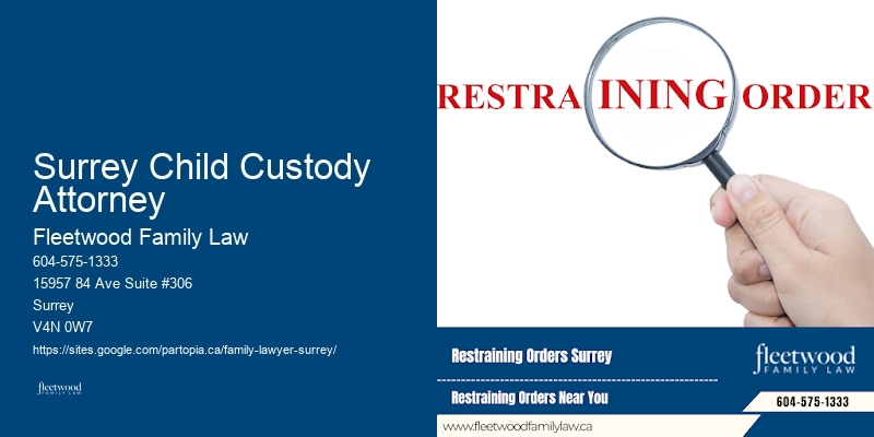 Surrey Child Custody Attorney BC Child Custody Lawyer Consultation