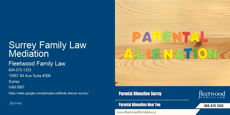 Family Law Expert Surrey Family Law Mediation BC