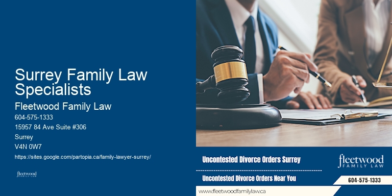 Divorce Attorney Surrey Family Law Specialists, BC