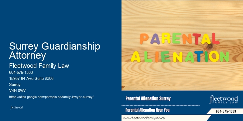 Contested Divorce Lawyer Surrey Guardianship Attorney BC