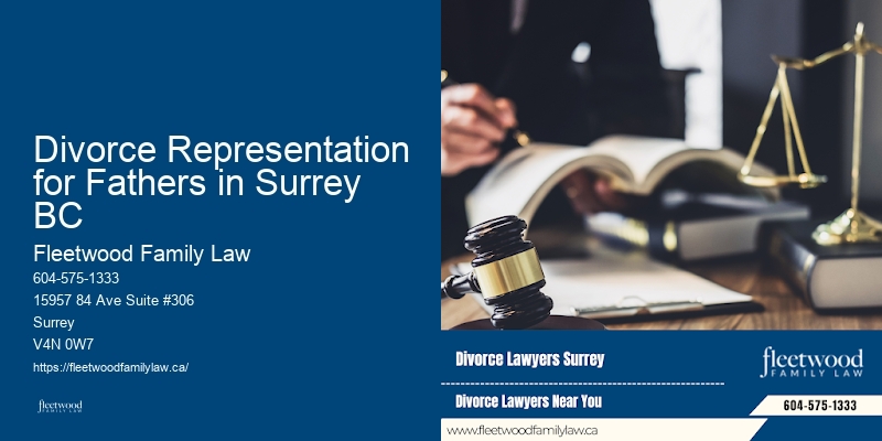 Divorce Representation for Fathers in Surrey BC BC Family Trust Lawyer