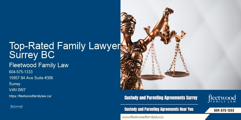Top-Rated Family Lawyer Surrey BC BC Divorce and Property Settlement Lawyer