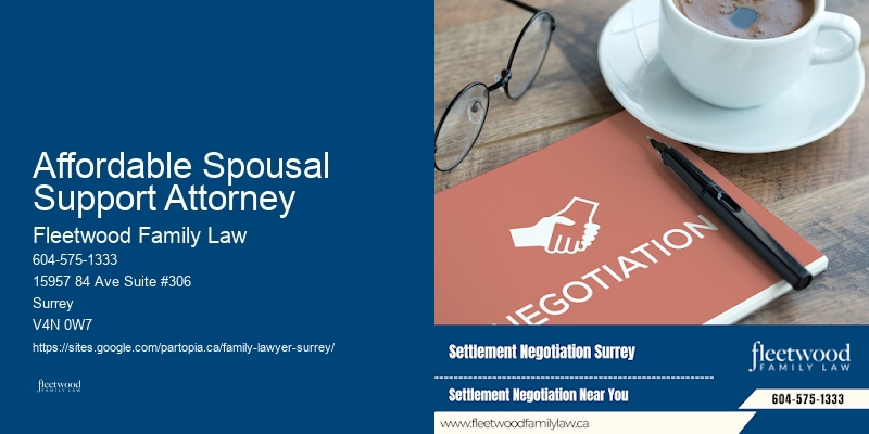 Affordable Spousal Support Attorney