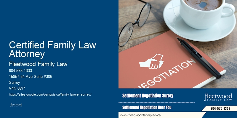 Certified Family Law Attorney