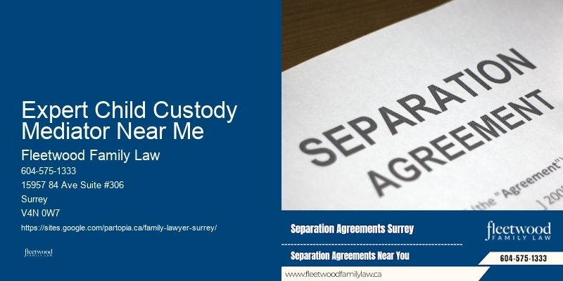 Expert Child Custody Mediator Near Me