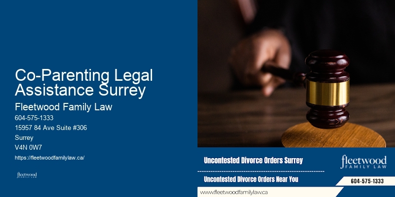 Co-Parenting Legal Assistance Surrey