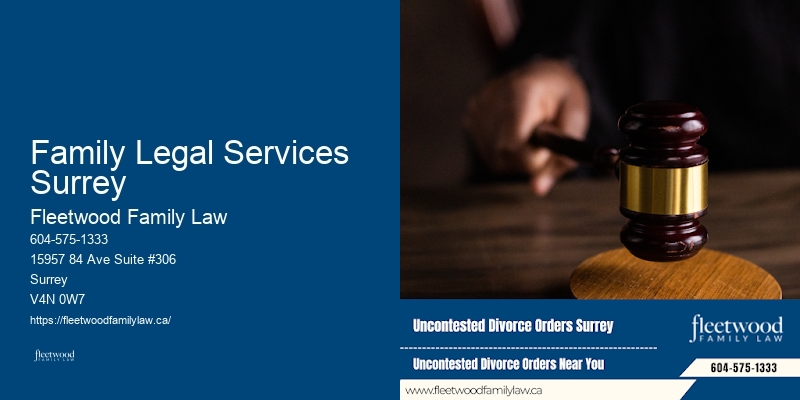 Family Legal Services Surrey