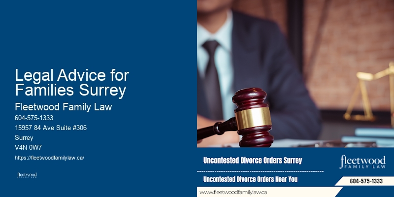 Legal Advice for Families Surrey