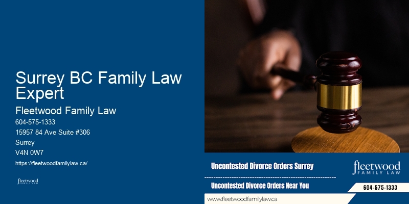 Surrey BC Family Law Expert