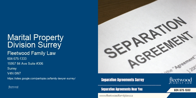 Marital Property Division Surrey