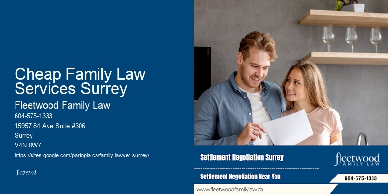 Family Property Settlement Cheap Family Law Services Surrey
